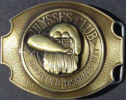 Picture of Belt Buckle - Large Brass